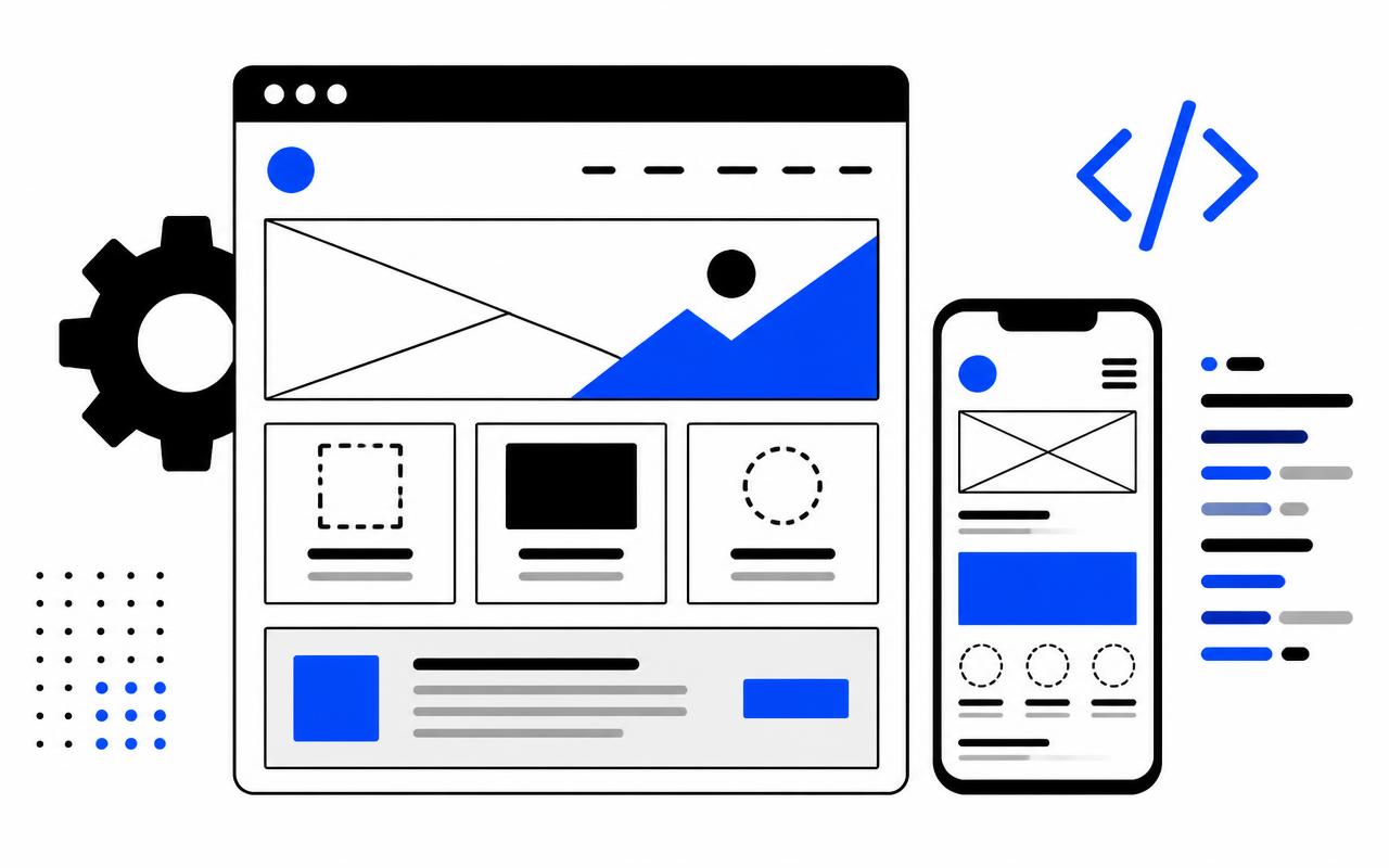 Web Design & Development illustration